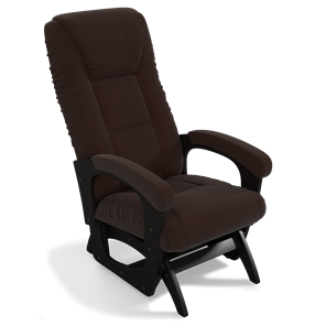 Кресло-качалка Леон маятниковая, ткань AMIGo шоколад 29-Т-Ш в Пензе - предосмотр 1