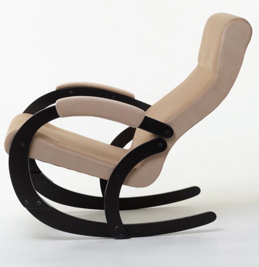 Кресло-качалка в гостиную Корсика, ткань Amigo Beige 34-Т-AB в Пензе - изображение 1