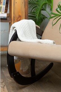 Кресло-качалка в гостиную Корсика, ткань Amigo Beige 34-Т-AB в Пензе - предосмотр 5