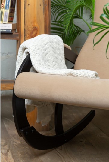 Кресло-качалка в гостиную Корсика, ткань Amigo Beige 34-Т-AB в Пензе - изображение 5