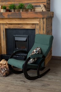 Кресло-качалка Корсика, ткань Amigo Green 34-Т-AG в Пензе - предосмотр 7