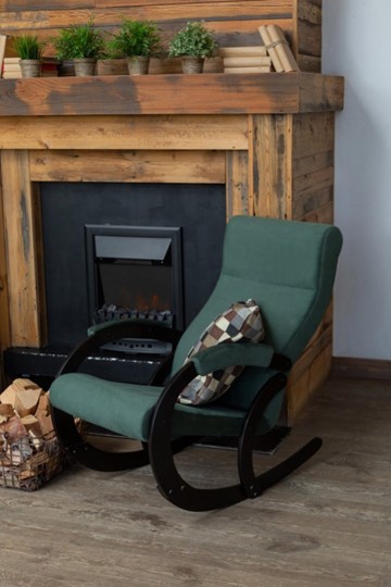 Кресло-качалка Корсика, ткань Amigo Green 34-Т-AG в Пензе - изображение 7