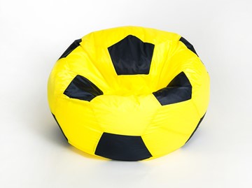 Кресло-мешок Мяч большой, желто-черный в Пензе