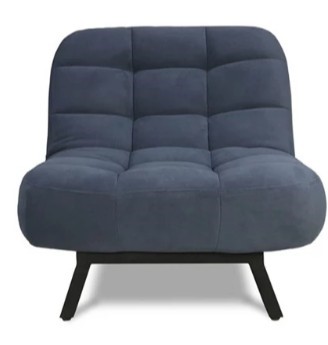 Кресло-кровать Абри опора металл (синий) в Пензе - изображение 1