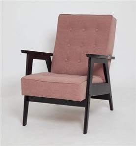 Кресло Ретро (венге / RS 12 - розовый) в Пензе