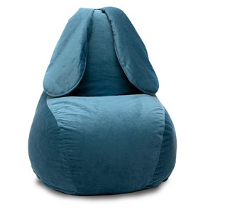 Кресло-мешок Зайка (длинные уши), синий в Пензе