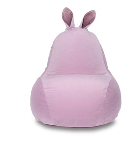 Кресло-мешок Зайка (короткие уши), розовый в Пензе