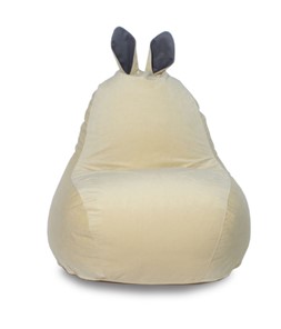 Кресло-мешок Зайка (короткие уши), желтый в Пензе