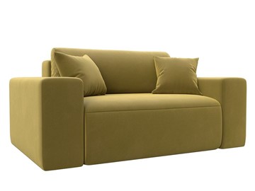 Кресло-кровать Лига-036, Желтый (Микровельвет) в Пензе