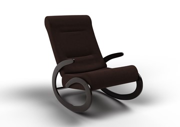 Кресло-качалка Мальта, ткань AMIGo шоколад 10-Т-Ш в Пензе