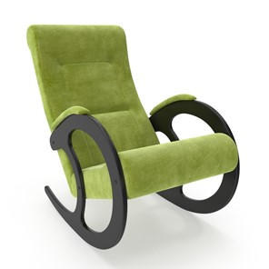 Кресло-качалка Модель 3, Verona 38 Apple Green-велюр в Пензе