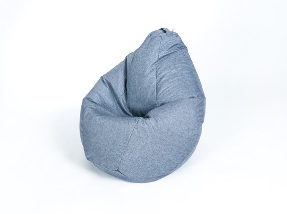 Кресло-мешок Хоум малое, серая в Пензе - изображение