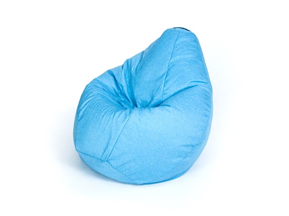 Кресло-мешок Хоум малое, голубое в Пензе - изображение