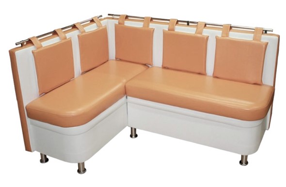 Кухонный угловой диван Модерн (с коробами) в Пензе - изображение