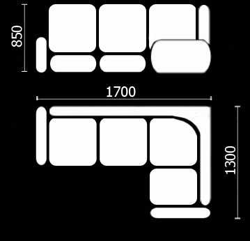 Угловой кухонный диван Нео КМ-01 (168х128 см.) в Пензе - изображение 3