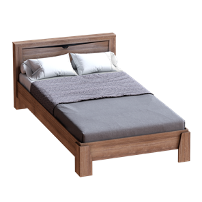 Кровать с основанием Соренто 1400, Дуб стирлинг в Пензе