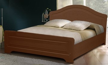 Кровать спальная Ивушка-5 2000х1800, цвет Итальянский орех в Пензе