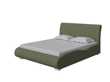Кровать Corso-8 Lite 140x200, Искусственная шерсть (Лама Авокадо) в Пензе