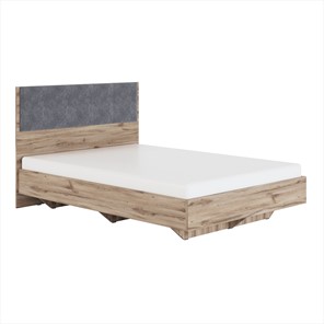 Кровать Николь (мод.1.3) 1,6 серый текстиль, с ортопедическим основанием в Пензе