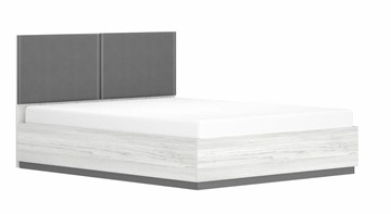 Кровать с подъемным механизмом 2-спальная Винтер-16, винтерберг/темно-серый/спейс графит в Пензе