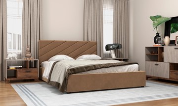 Кровать спальная Юта 160х200 (вариант 3) с основанием в Пензе