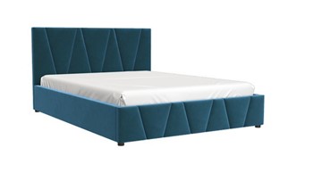 Кровать в спальню Вендетта (вариант 1 велюр) 1600х2000 с основанием в Пензе