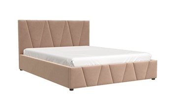 Двуспальная кровать Вендетта (вариант 3 велюр) 1600х2000 с основанием в Пензе