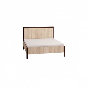 Кровать односпальная Bauhaus 4 + 4.1 Основание с гибкими ламелями 1200, Дерево, Дуб Сонома в Пензе