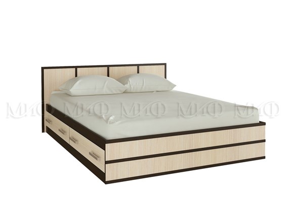 Кровать 1-спальная Сакура 1200 с ящиками в Пензе - изображение