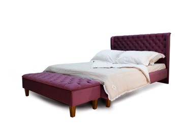Кровать без механизма 2х-спальная Моника 2 с высокими ножками 2200х2150 мм в Пензе