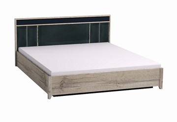 Кровать двуспальная Nature 306 1800 с подъемным механизмом, Гаскон Пайн-Черный в Пензе