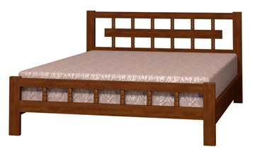 Кровать 2-спальная Натали-5 (Орех) 160х200 в Пензе