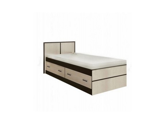Односпальная кровать Сакура 900 с ящиками в Пензе - изображение