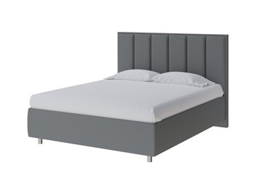 Кровать спальная Routa 140х200, Рогожка (Savana Grey (серый)) в Пензе