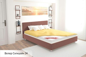 Спальная кровать Вена 140х200 (с основанием) в Пензе - предосмотр 1