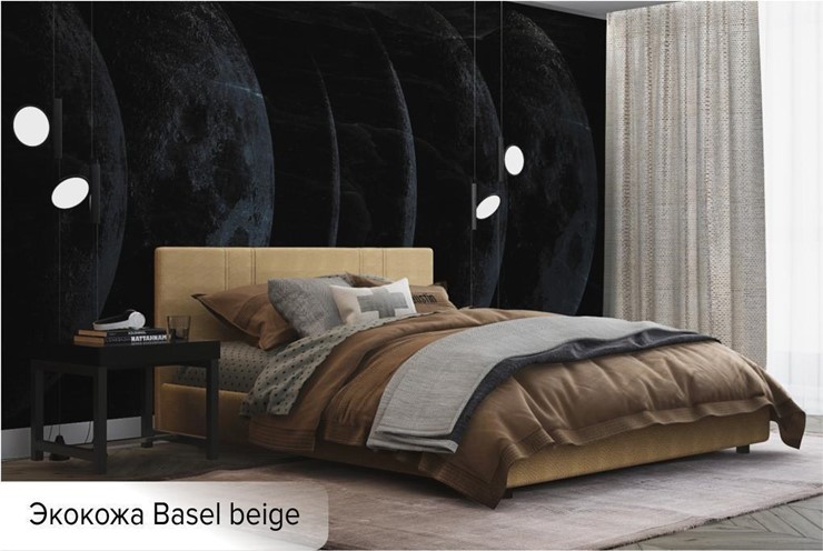 Спальная кровать Вена 140х200 (с основанием) в Пензе - изображение 5
