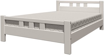 Полутороспальная кровать Вероника-2 (Белый Античный) 140х200 в Пензе - предосмотр 4