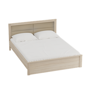 Кровать с основанием Элана 1400, Дуб сонома в Пензе