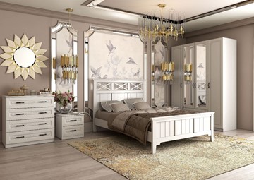 Модульная спальня Кантри (Белый) в Пензе