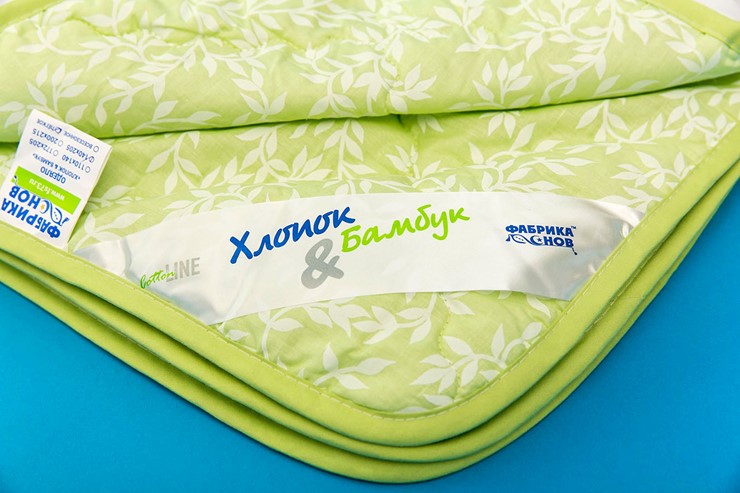 Одеяло лёгкое полутороспальное Хлопок & Бамбук в Пензе - изображение 1
