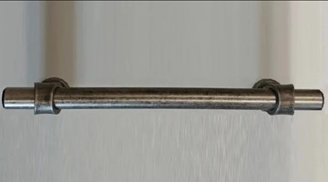 Ручка-скоба (128 мм), античное серебро Прованс в Пензе