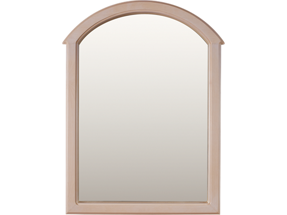 Зеркало 730х550 мм. Беленый дуб в Пензе - изображение
