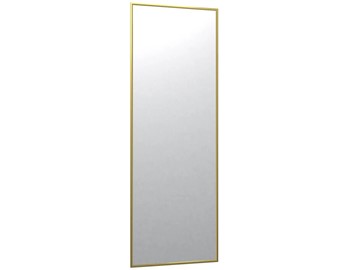 Зеркало навесное в спальню Сельетта-5 глянец золото (1500х500х9) в Пензе