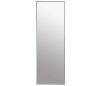 Зеркало навесное в гардероб Сельетта-6 матовое серебро (1100х400х9) в Пензе - предосмотр 1