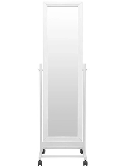 Напольное зеркало в спальню BeautyStyle 27 (135х42,5см) Белое в Пензе - изображение 1