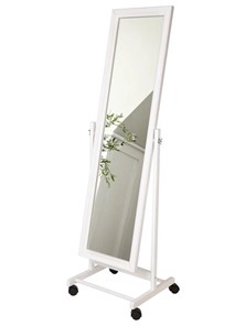 Напольное зеркало в спальню BeautyStyle 27 (135х42,5см) Белое в Пензе - предосмотр 6