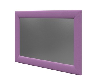 Зеркало навесное OrmaSoft 2, Велюр (Forest 741 Светло-фиолетовый) в Пензе