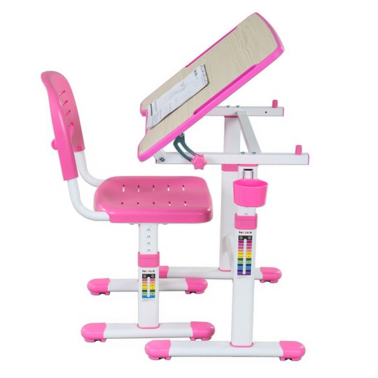 Парта растущая и стул Piccolino II Pink в Пензе - изображение 5
