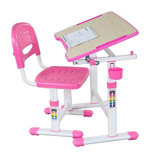 Парта растущая и стул Piccolino II Pink в Пензе - изображение 3