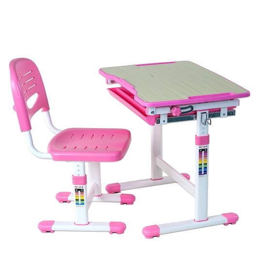 Парта растущая + стул Piccolino Pink в Пензе - изображение 1